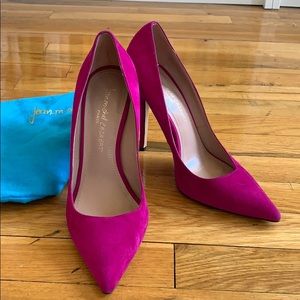 Jean-Michel Cazabat Elle Pointy Toe Suede